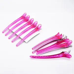 Hc018d Styling Snijdende Alligator Haarclips Voor Salon Plastic Eend Billed Haarclips Accessoires