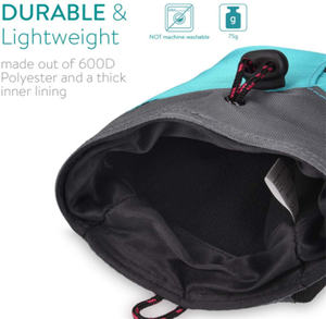 Ceinture de taille réglable de haute qualité pour la gymnastique, l'haltérophilie, l'escalade en bloc - Sac à outils d'escalade en plein air de 1L, sac à craie - Product Image 4