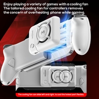 Manette de jeu sans fil S3 de haute qualité à double face extensible avec connexion de type C pour les appareils mobiles Android Switch