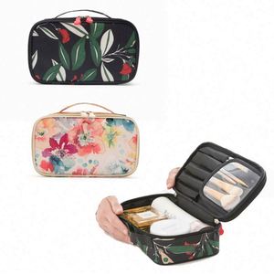 Échantillon Gratuit Prix de Gros Élégante Trousse de Maquillage Imprimée pour Femme Sac de Toilette - Product Image 1