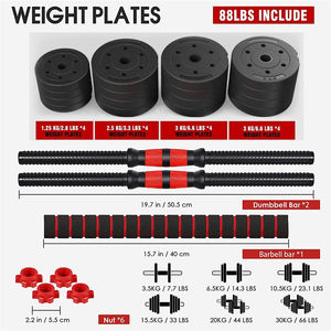Mancuernas <span class=keywords><strong>5kg</strong></span> 10 Kg 20 Kg Alter Halter Ciment Béton Haltère Ensemble Dumb Bells Juego De Pesas Dunbells Kit De Pesas - Product Image 2