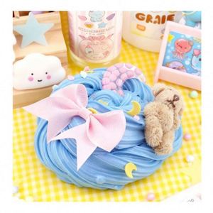 Eco-Friendly Kawaii Factory Creative Bulk <b>Set</b> of Squishy Toys DIY Playdough <b>Slime</b> for Kids Educational Butter Texture Fun - Product Image 2