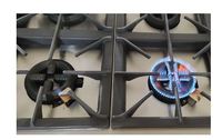 Commercial rationnel combi quatre 4 feux gaz électrique cuisine four cuisinière cuisinière avec four et grill pour la cuisson
