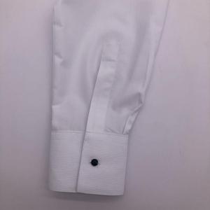 Latest Design Classic CVC Slim Fit Long Sleeve <strong>Wing</strong> Tip <strong>Collar</strong> Tuxedo <strong>Shirt</strong> for Men - Product Image 6