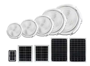 Lámpara de Techo LED Solar para Exteriores de Alta Calidad, Moderna, de 100w, 150w, 200w, 300w, para Casa, Habitación, Jardín - Product Image 2