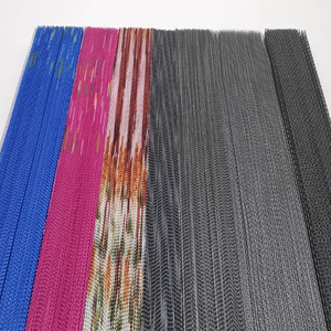 מקצועי אקורדיון בסגנון אקורדיון מקצועי בסגנון אקורדיון זבוב רשת פלאסה מסכי זבוב עבור דלתות הזזה - Product Image 6