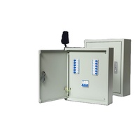 Boîtier de distribution triphasé à quatre fils IP55 pour intérieur/extérieur, protection de porte, installation électrique, barre omnibus double alimentation, chantier de construction