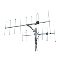 Antenne Yagi à gain élevé fiable 11 dBi 450-470 MHz 100 W 1,8 VSWR Connecteur N-Femelle Antenne de communication pour station de base 5G