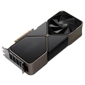 การ์ดระบายความร้อนด้วยของเหลว RTX 4090พัดลมสามใบพัดสำหรับเล่นเกม RGB มินิพีซีโดยเฉพาะ