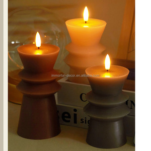 Imita la Luce delle Candele con Fiamme LED Mobili ed Effetto Tremolante con Funzione Timer - Product Image 3