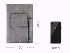 Agenda con Cubierta de Cuero A5 2024 2025, Cuaderno Espiral de Hojas Sueltas - Regalo Promocional - Product Image 6