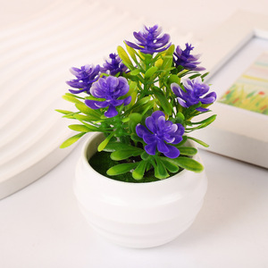 ต้นไม้ประดิษฐ์จำลองสร้างสรรค์ 7 สี วัสดุ PP ตกแต่งบ้านและสำนักงาน - Product Image 4