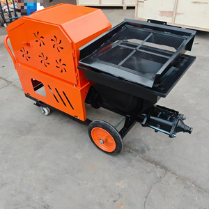 Máquina de Pulverización de Mortero Tipo Tornillo bibo, Pulverizador Automático de Cemento y Yeso para Construcción - Product Image 3