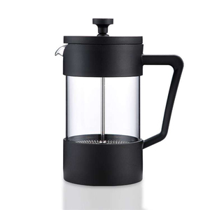 Cafetera Francesa de Vidrio de Borosilicato Resistente al Calor, Color Negro, 600 ml, Utensilios para Café - Product Image 4