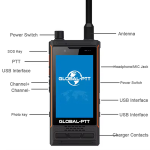 Walkie Talkie C03 Dual Mode con Doppia SIM, PTT DMR e 4G POC, Interfono a Raggio Illimitato, Bluetooth, NFC - Product Image 6