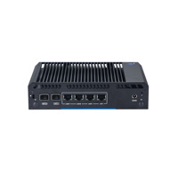 Ordinateur industriel sans ventilateur Intel N150 avec 4x2.5GbE et 2x SFP+ pour le calcul en périphérie et la communication de données dans les réseaux industriels
