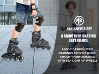 Patins à roulettes en ligne lumineux ECOO pour adultes et enfants – Vente flash – Sports de plein air – Personnalisables