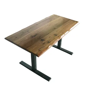 OEM/ODM Black Walnut Solid Wood Edge Glued Table Top Customized Living Room Hotel Bedroom Furniture