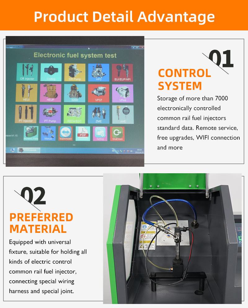 Máy Thử Nâng Cấp EPS 205/EPS 200 Plus Chính Hãng Máy Thử Kim Phun Crdi EPS205