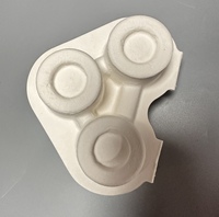 Boîte blanche pressée à froid de haute qualité, recyclable, biodégradable et respectueuse de l'environnement pour le café