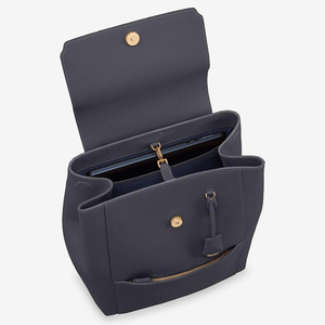 Borse da <span class=keywords><strong>Uomo</strong></span> in Vera <span class=keywords><strong>Pelle</strong></span> di Lusso con Logo Personalizzato, Stile Flip Cover, Realizzate a Mano, con RFID, Zaini per Laptop da Viaggio e Lavoro - Product Image 4