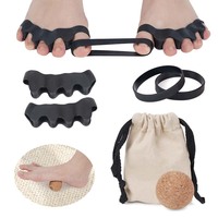 Échantillon Gratuit : Séparateurs d'orteils S-King, protecteurs, balle de yoga en liège et étireurs d'orteils pour soulager la douleur du hallux valgus