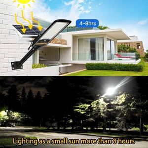 900W Dual Lenses Solar Street Lamp with CCTV 6 Million Pixels <b>LED</b> <b>Light</b> for Garden IP65 Rating <b>Light</b> Sensor Control Wall Mount - Product Image 5
