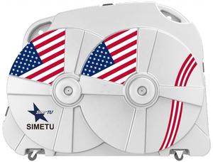 Étui de <span class=keywords><strong>transport</strong></span> pour vélo en EVA réutilisable, boîte à vélo, étui de <span class=keywords><strong>transport</strong></span> rigide - Product Image 5