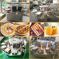 Machine à snacks à base de farine de blé, ligne de production de snacks, machine à gaufrettes en acier inoxydable
