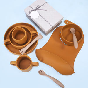 Bol en Silicone pet réutilisable, assiette pour bébé, couronne enveloppe alimentaire, bol en vierge, couvercle de Pot Ezpz - Product Image 2