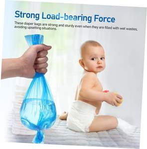 Sac de recharge pour couches Diaper Genie Playtex Arm <span class=keywords><strong>Hammer</strong></span>, film épais à 7 couches, anti-fuite, anti-odeur, sac de déchets pour couches, sacs pour seau - Product Image 2