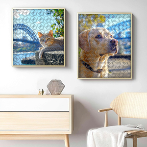 <span class=keywords><strong>Puzzle</strong></span> Personalizzato con Cornice e Scatole dal Tuo Design per Adulti, Produzione su Misura - Product Image 2