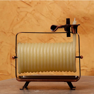 Bougie par heure, bougie en cire d'abeille de 50 heures, cire d'abeille naturelle écologique avec mèche en coton - Product Image 5