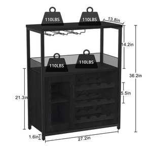 Diskon besar 2025 lemari anggur kayu klik tinggi dengan lemari anggur klik tinggi kabinet anggur sudut kayu mewah Modern - Product Image 6