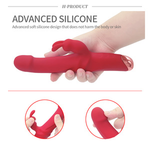 ดิลโด้ไวเบรเตอร์รูปกระต่ายตัวสั่นกระตุ้นคลิตอริสคลิตอริสเครื่องกระตุ้นคลิตอริสจิ๊บสำหรับผู้หญิงอุปกรณ์ทางเพศสำหรับผู้ใหญ่ - Product Image 5