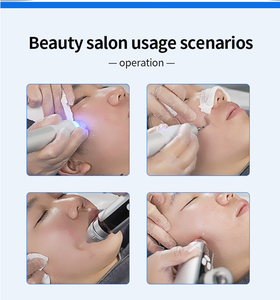 เครื่องฟื้นฟูผิวหน้าด้วยน้ำ Aqua Facial พร้อมระบบขัดผิว 9in1 ระบบพ่นออกซิเจนเพื่อการบำรุงผิวอย่างล้ำลึก กำจัดสิวเสี้ยน รักษาสิว - Product Image 2