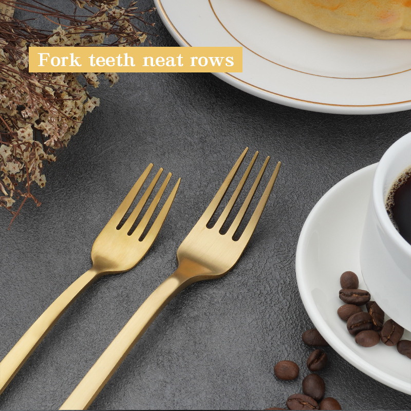 Wholesale Modern Spoon Fork Knife Besteck Set Wedding Silverware Gold Cutlery Luxury Flatware Set Stainless Steel Cutlery Set · image 5