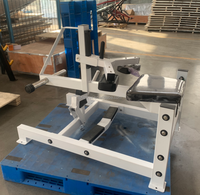 Máquina de Ejercicios para Pantorrillas Sentado Hammer Gym con Ejercicio para Brazos, Construcción Metálica, Certificación ISO9001/CE, Equipo de Fitness Comercial