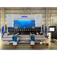 Presse plieuse CNC à commande Delem, machine de pliage de tôles en acier au carbone et en acier inoxydable robuste pour atelier de quincaillerie