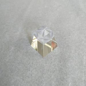 Prisma em Forma de Pagode Personalizado em K9/BK7/Sílica Fundida com Tolerância de +/-3' para Medição Óptica - Product Image 1