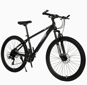 Bicicletta da Montagna con Telaio in Acciaio al Carbonio, Sospensione Anteriore, 21/24 Velocità, per Uomini/Donne, Studenti, Adulti, Uso Urbano, 24/26/27.5 Pollici - Product Image 1