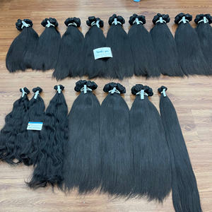 BIG HOT: 100% trame de cheveux vietnamiens bruts cuticule ondulée naturelle alignée prix usine qualité SDD de fournisseurs fiables - Product Image 3