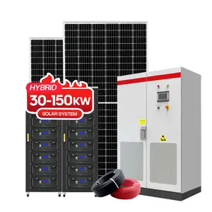 太陽光発電ハイブリッドパネル40 kva 35kva 20kva 45kva 50kav太陽光発電システム60kva太陽光発電システム太陽光発電所