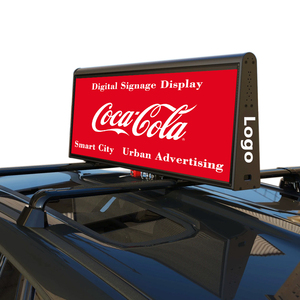 Vallas Led Taxi Calidad De fábrica doble cara P5 a todo Color Taxi Top pantalla Led P4 P6 publicidad exterior pantalla de vídeo para coches - Product Image 1