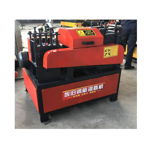 Çok fonksiyonlu geri dönüşüm hurda 6mm paslanmaz çelik çubuk açı Bar çubuk tel düzleştirici boru inşaat demiri doğrultma makinesi - Product Image 6