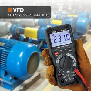 El multimetro digital por impieghi gravosi CEM IP67 impermeable industrial Vero <span class=keywords><strong>RMS</strong></span> ha una función di indicazione della - Product Image 4
