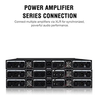 MIA-DZ1300 Amplificateur Numérique 1U 4*2000W 4Ω 4*2000W Amplificateur de Puissance 4 Canaux Stéréo Système Sonore Pro Audio Classe D