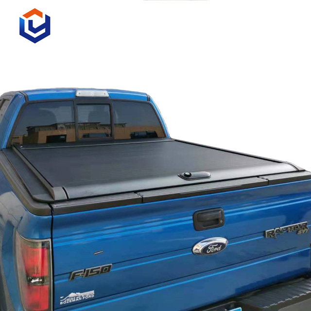 Liyuan Factory Rolling Retractable Truck Bed Cover for  Musso Trunk Lid  ranger d-max  hilux revo vigo design Truck Bed Cover