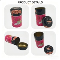 Boîtes de conserve personnalisées exquises pour bonbons avec impression offset, couleur et taille sur mesure