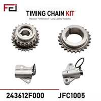 Kit de chaîne de distribution de marque FEI compatible avec Hyundai pour Kia D4HA D4HB 2.2 D4CB 243612 F000, pièce automobile de haute qualité